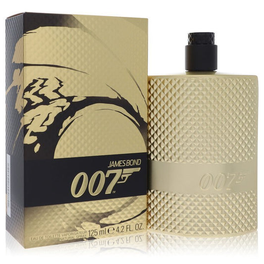 007 by James Bond Eau De Toilette Spray (Gold Edition) 4.2 oz for Men - Lamas Perfume