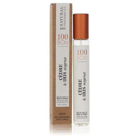 100 Bon Cedre & Iris Soyeux by 100 Bon Mini EDP Spray (Unisex Refillable) .5 oz for Men - Lamas Perfume