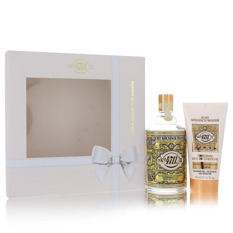 4711 Jasmine by 4711 Gift Set (Unisex) -- 3.4 oz Cologne Spray + 1.7 oz Shower Gel for Men - Lamas Perfume