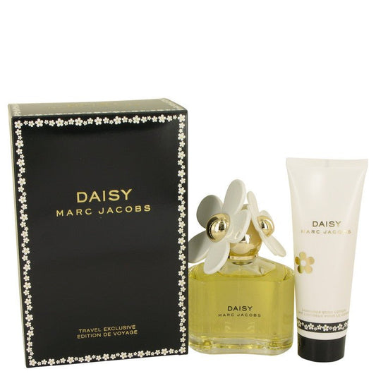 Daisy by Marc Jacobs Gift Set -- 3.4 oz Eau De Toilette Spray + 2.5 oz Body Lotion for Women - Lamas Perfume