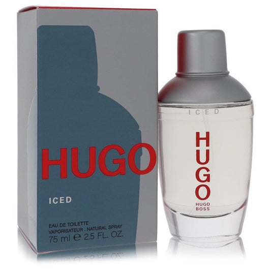 Hugo Iced by Hugo Boss Eau De Toilette Spray for Men - Lamas Perfume