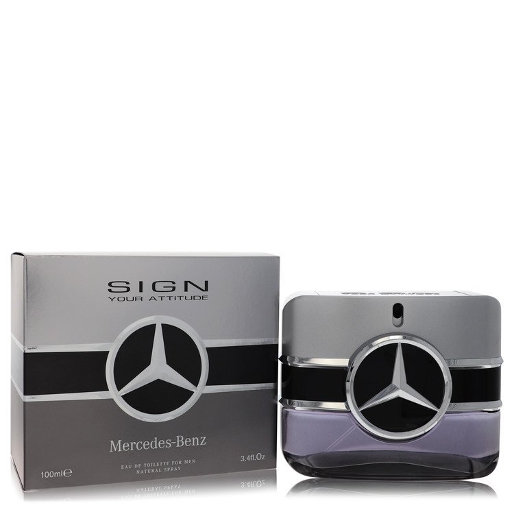 Mercedes Benz Sign Your Attitude by Mercedes Benz Eau De Toilette Spray 3.4 oz for Men - Lamas Perfume