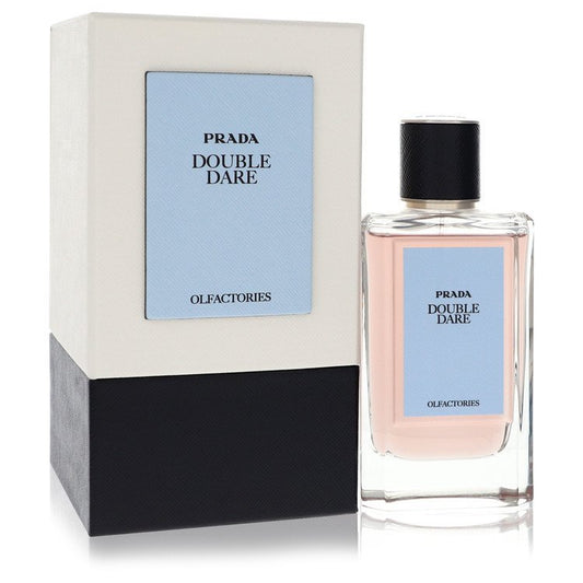 Prada Olfactories Double Dare by Prada Eau De Parfum Spray with Gift Pouch (Unisex) 3.4 oz for Men - Lamas Perfume