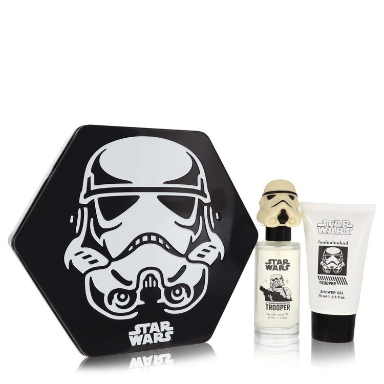 Star Wars Stormtrooper 3D by Disney Gift Set -- 1.7 oz Eau De Toilette Spray + 2.5 oz Shower Gel for Men - Lamas Perfume