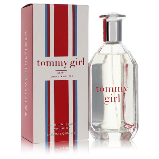 Tommy Girl by Tommy Hilfiger Gift Set -- 3.4 oz Cologne Spray + 1 oz Cologne Spray + .5 oz Twinkling Lip Shine (Three Wishes) for Women - Lamas Perfume