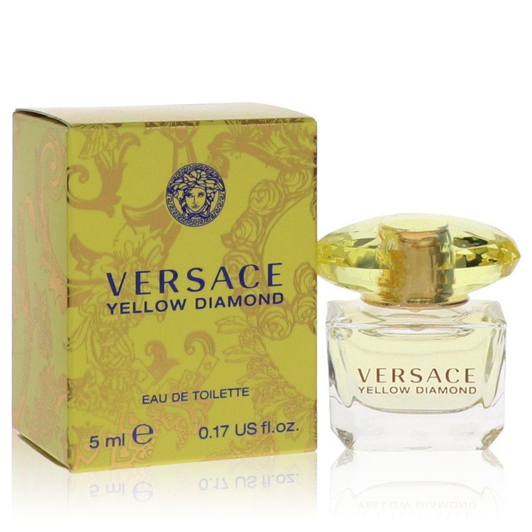 Versace Yellow Diamond by Versace Mini EDT .17 oz for Women - Lamas Perfume